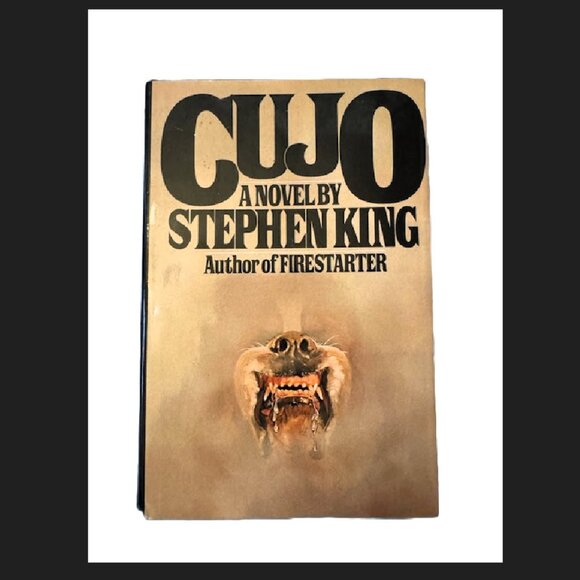 Cujo by Stephen King 1981 Hardcover Viking Preowned - Picture 1 of 4